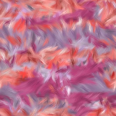 Digital paint stroke pattern