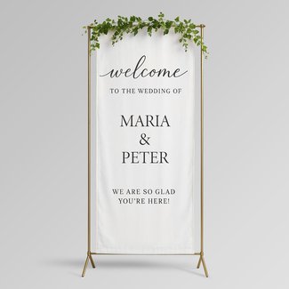 Personalised Wedding Banner