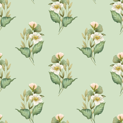 White Liverleaf on Green