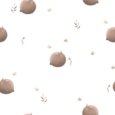 Butterflies and round bunnies